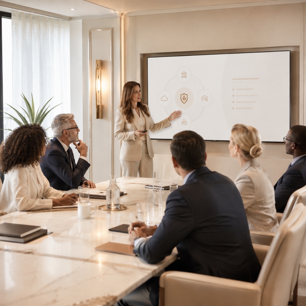 Enterprise Training Tangent Graphic